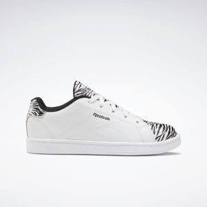 Adidasy Dziecięce Reebok Royal Complete Clean 2.0 Białe/Czarne PL 07RWOEF